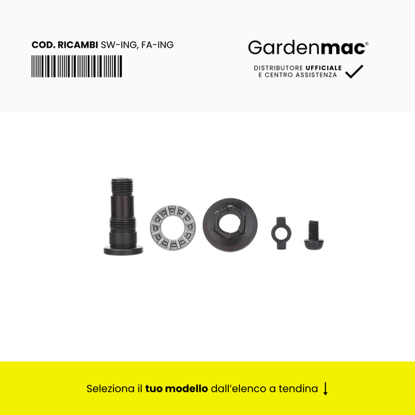Perno lama — kit completo
