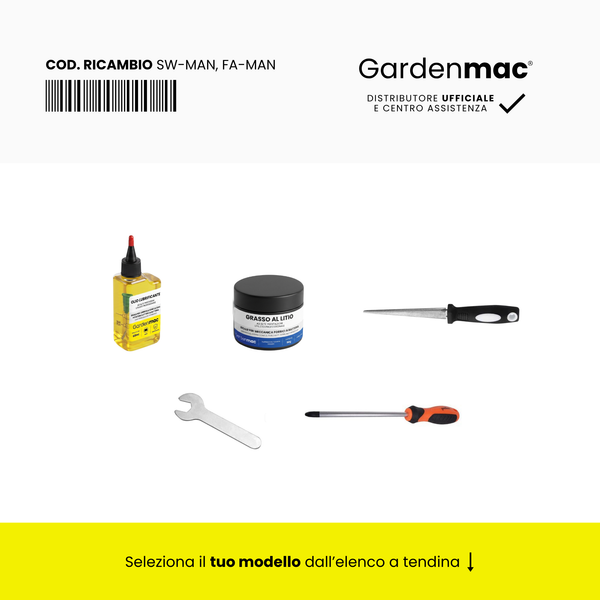 Kit manutenzione forbici