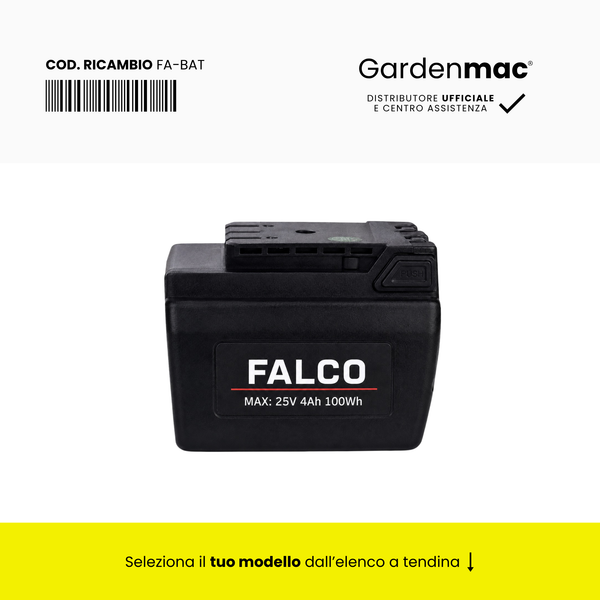 Batteria F-Titan 25.2V