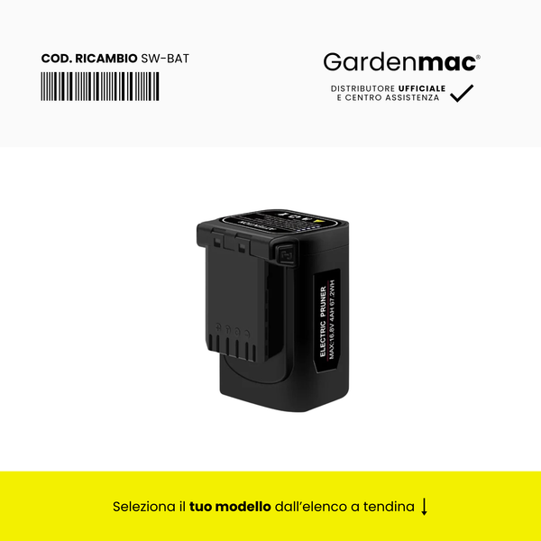 Batteria SW-B 16.8V