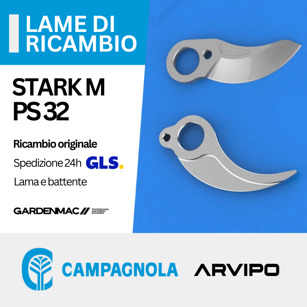 Lame di Ricambio Campagnola STARK M | Arvipo PS32