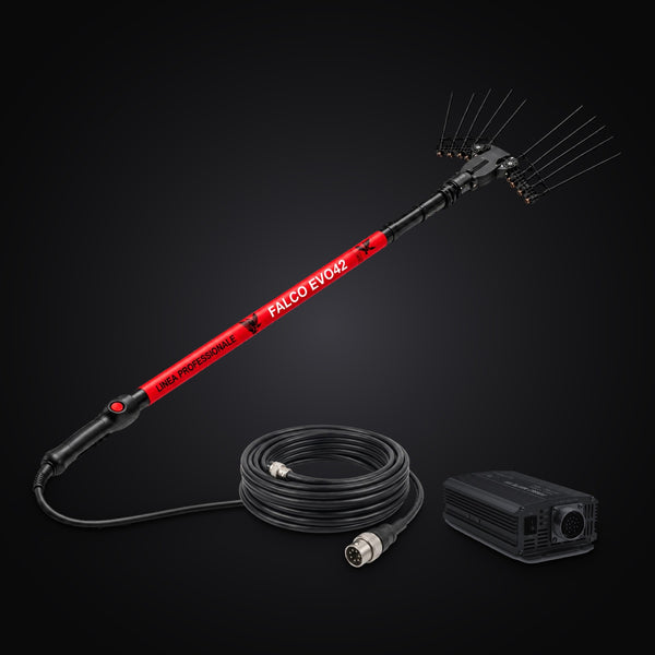 Abbacchiatore elettrico Falco EVO 42 con cavo da 15 m e inverter