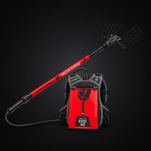 Abbacchiatore elettrico Falco EVO 42 ULTRA con batteria a zaino